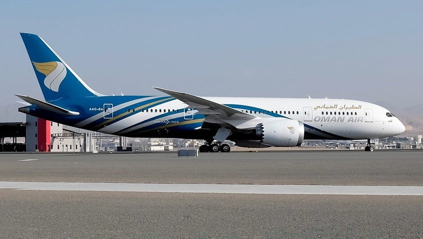 Oman Air 787 Dreamliner