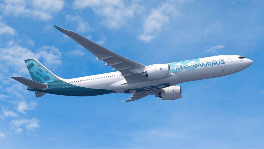 Pesawat Airbus A330neo Sukses Terbang Perdana